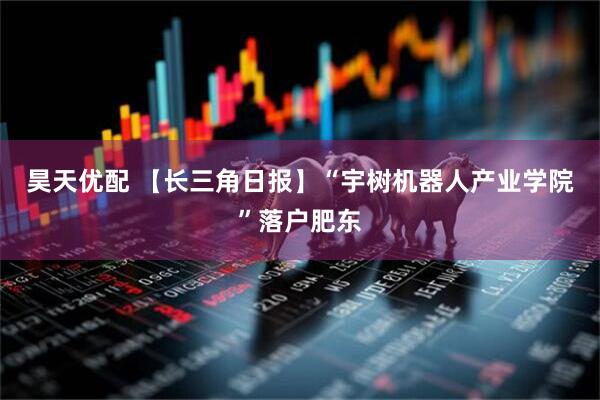 昊天优配 【长三角日报】“宇树机器人产业学院”落户肥东